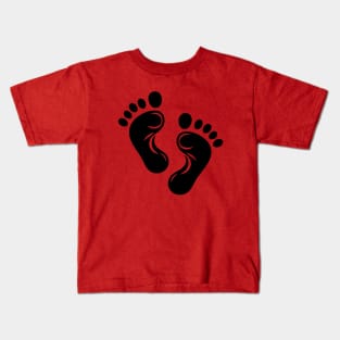 Baby Footprints Kids T-Shirt